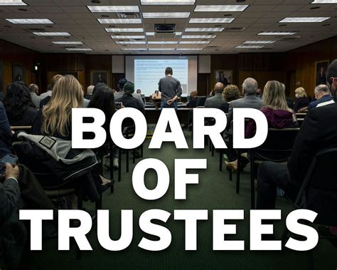 before the board of trustees Epub