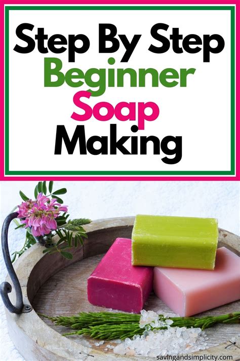 beginner soap making simple homemade recipes PDF