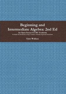 beginning and intermediate algebra 2nd edition Reader