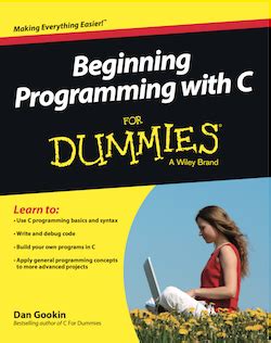 beginning programming with c for dummies Kindle Editon