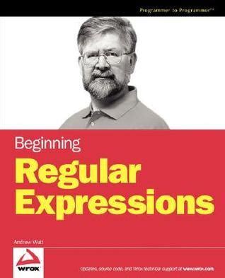 beginning regular expressions Epub