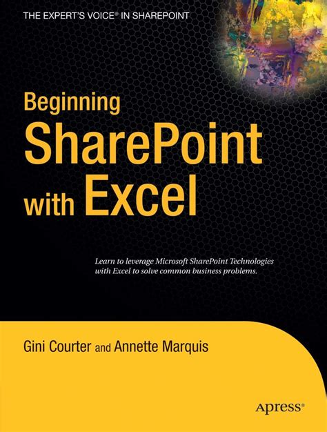 beginning sharepoint with excel from novice to professional Epub