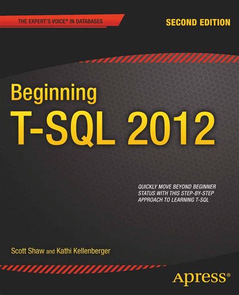 beginning t sql 2012 experts voice in databases PDF