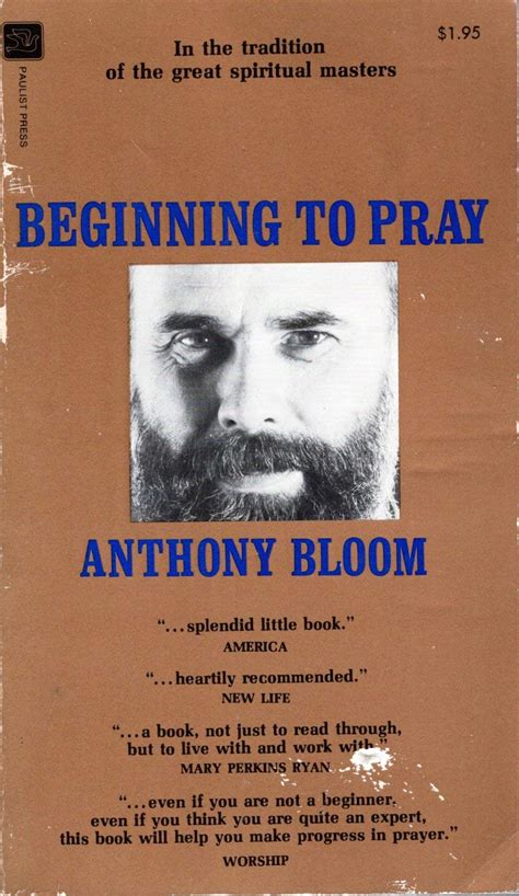 beginning to pray anthony bloom Ebook PDF