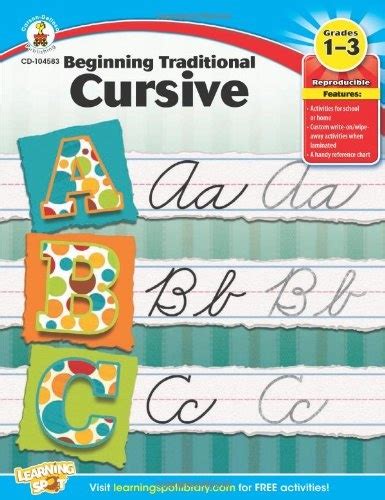 beginning traditional cursive grades 1 3 learning spot Doc