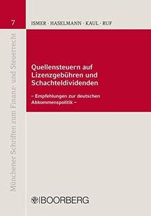 behandlung schachteldividenden lizenzgeb hren doppelbesteuerungsabkommen lizenzrichtlinie Doc