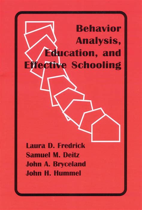 behavior analysis education and effective schooling PDF