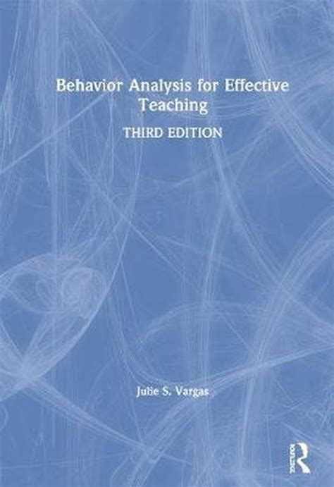 behavior analysis for effective teaching Doc