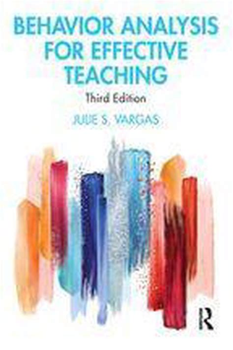 behavior analysis for effective teaching Kindle Editon