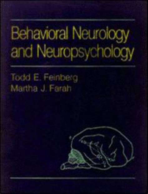 behavioral neurology and neuropsychology Reader
