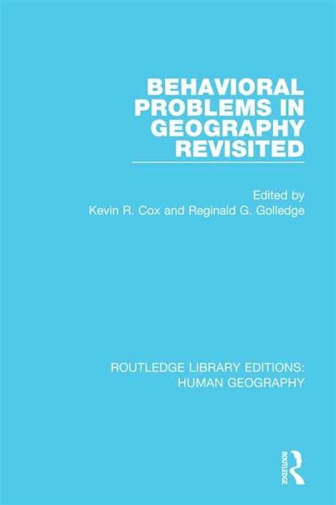 behavioral problems geography revisited routledge ebook Kindle Editon