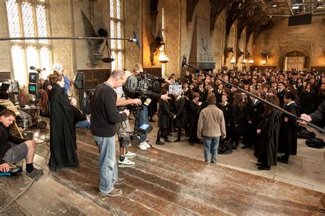 behind scenes of harry potter