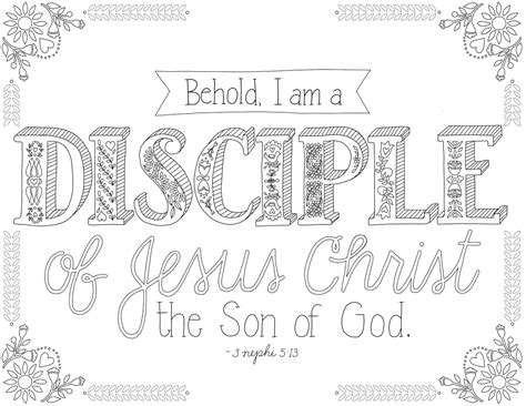 behold i am a disciple of jesus christ PDF