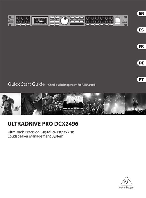 behringer dcx2496 manual guide Epub