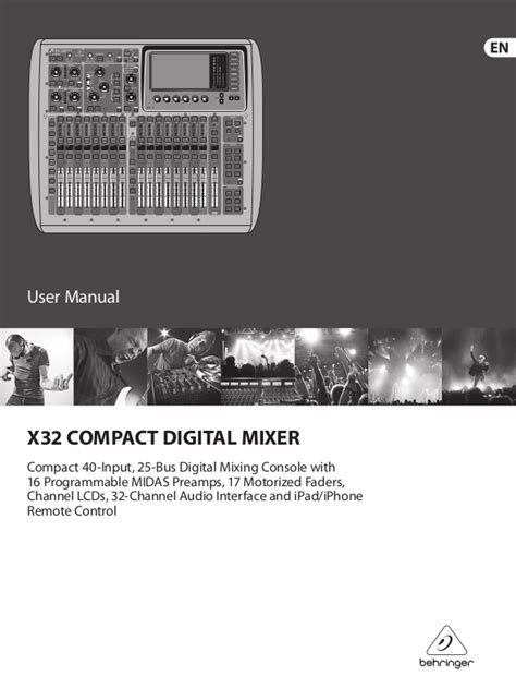 behringer x32 compact user manual Epub