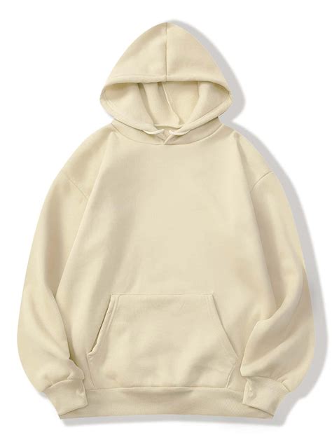 beige colour hoodie