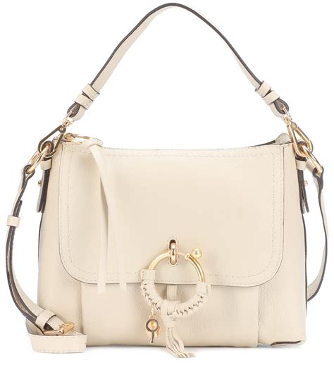 beige shoulder bag