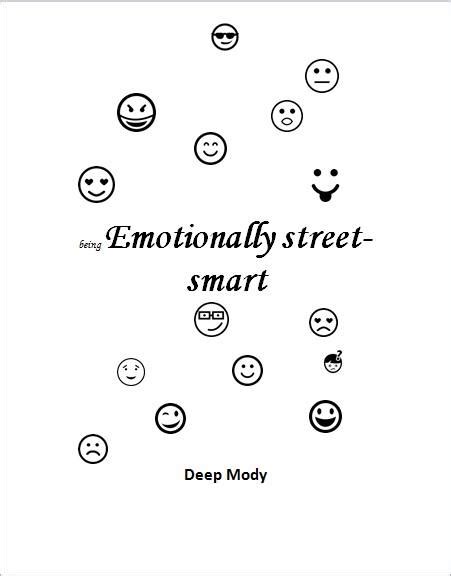 being emotionally street smart day day Doc