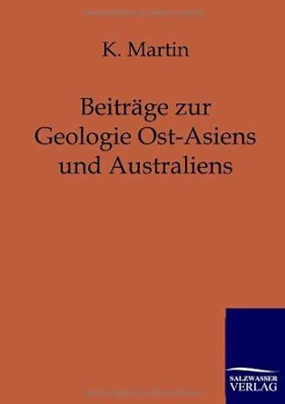 beitr ge zur geologie ost asiens australiens Doc