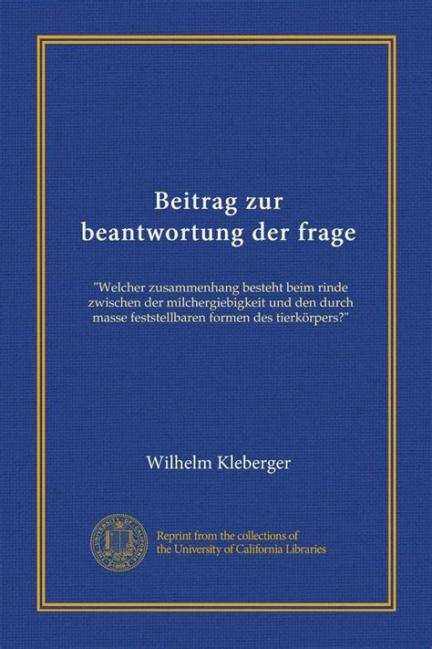 beitrag beantwortung frage milchergiebigkeit feststellbaren PDF