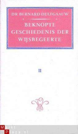 beknopte geschiedenis der wijsbegeerte PDF