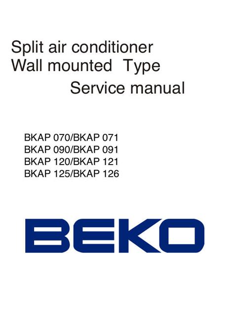 beko 126 service manual Doc