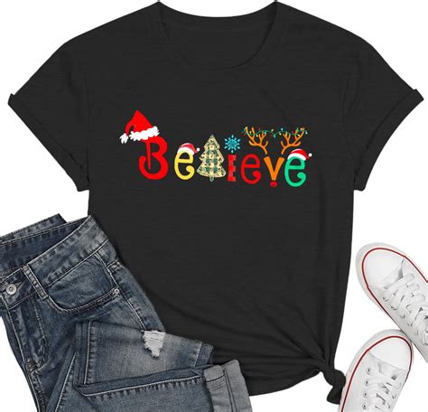 believe christmas shirt