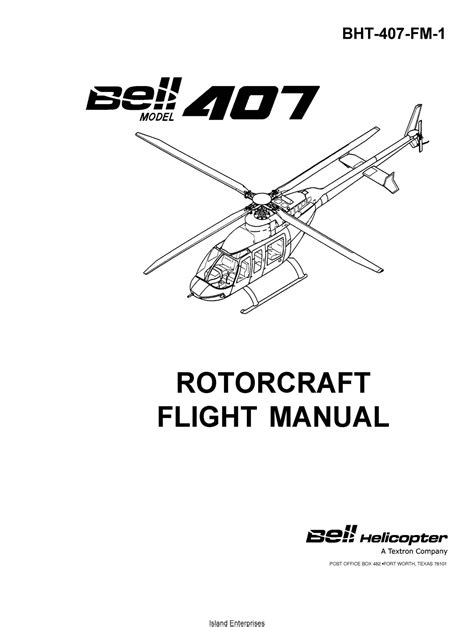 bell 407 flight manual Epub