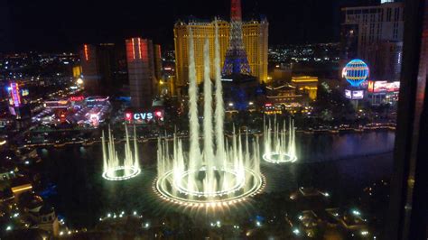 bellagio fountain schedule