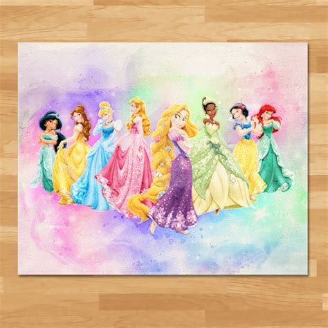 belles colorful castle disney princess paint box book Kindle Editon
