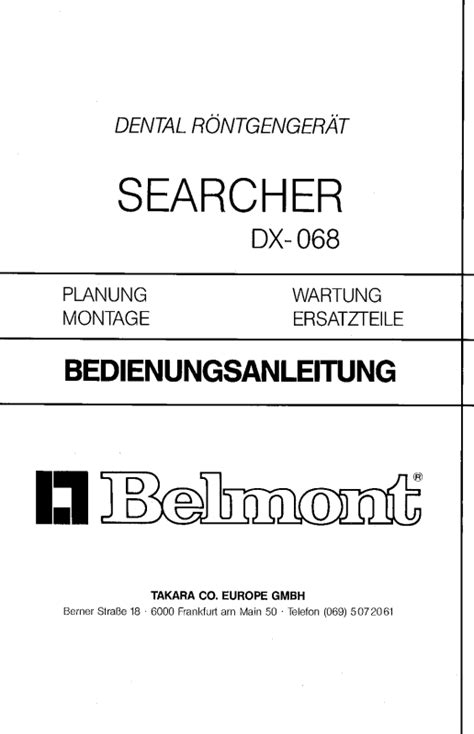 belmont searcher manual Epub