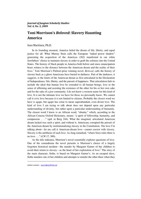 beloved toni morrison pdf Doc