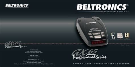 beltronics gx2 owners manual Epub