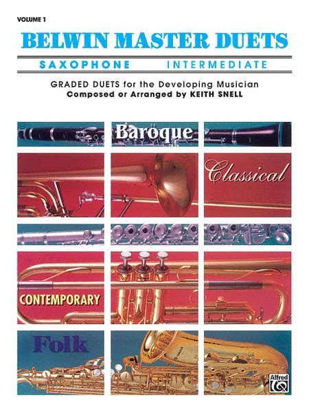 belwin master duets saxophone vol 1 easy PDF