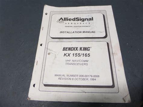 bendix king kx 155 manual Epub