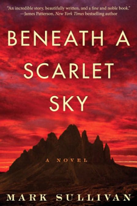 beneath scarlet sky novel Epub