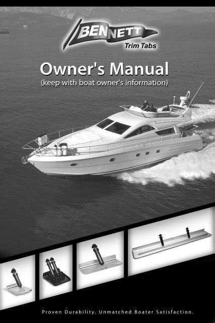 bennett marine user manual Doc