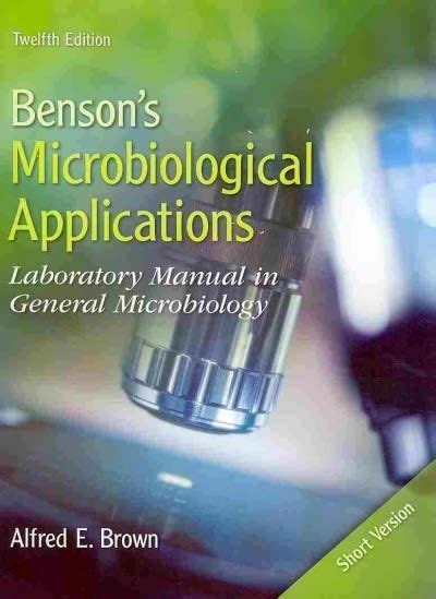 benson39s microbiological applications 12th edition answer key Reader