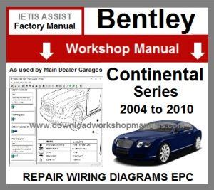 bentley continental gt repair manual pdf Reader