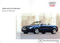 bentley manual audi a4 cabriolet 03 PDF