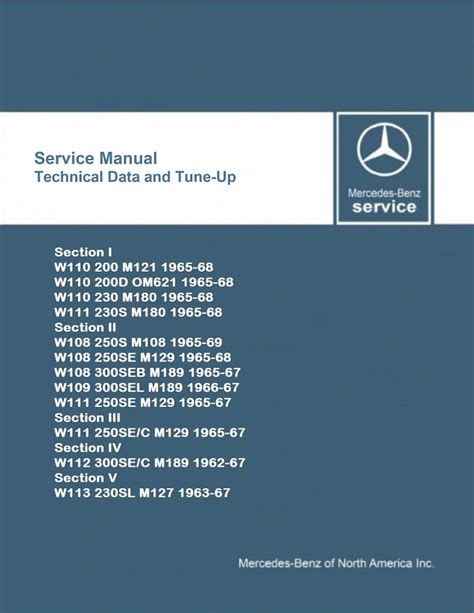 benz service manual productmanualguide PDF