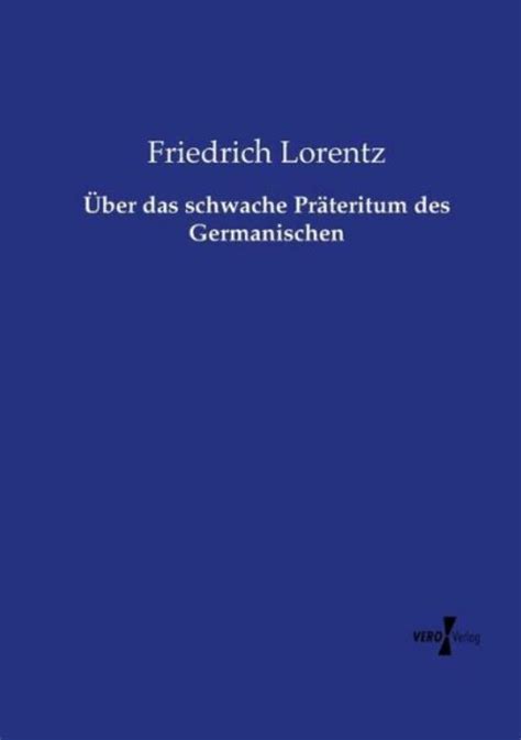 ber das schwache pr teritum germanischenen Epub