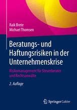 beratungs haftungsrisiken unternehmenskrise risikomanagement steuerberater PDF