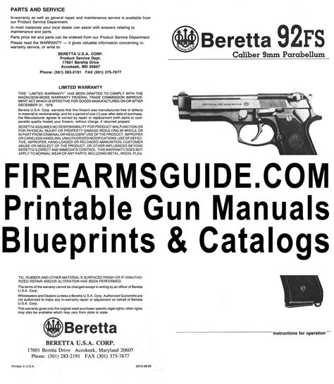 beretta 302 owners manual Doc