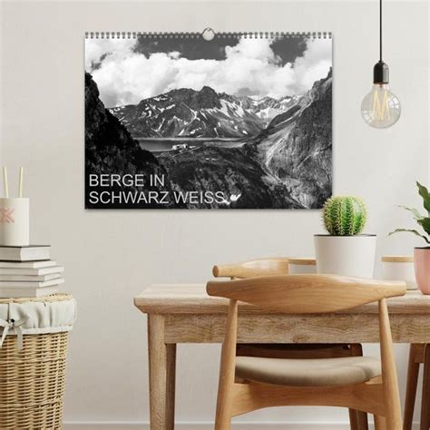 berge schwarz weiss wandkalender 2016 Doc