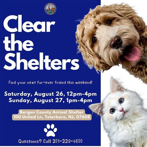 bergen county animal shelter & adoption center