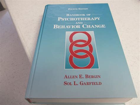 bergin and garfields handbook of psychotherapy and behavior change Kindle Editon