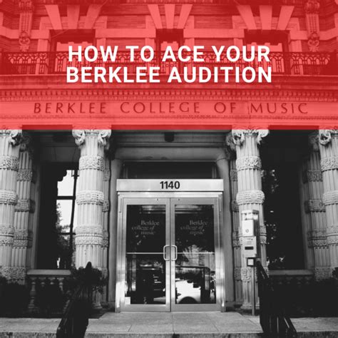 berklee audition locations