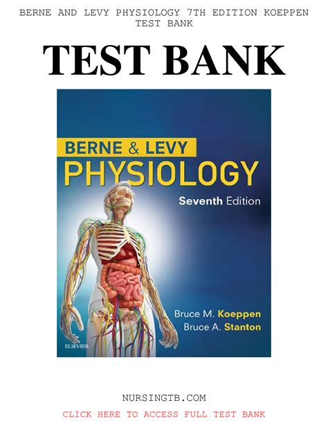 berne and levy physiology test bank Ebook Kindle Editon
