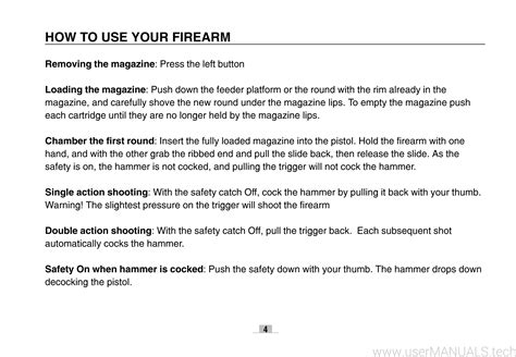 bersa thunder 380 user manual Reader